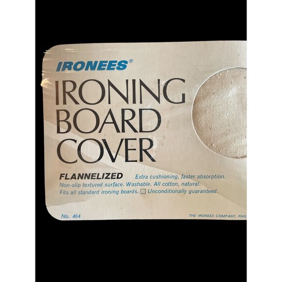 NOS IRONEES Flannel Ironing Board Cover Vintage MCM - Picture 4 of 4
